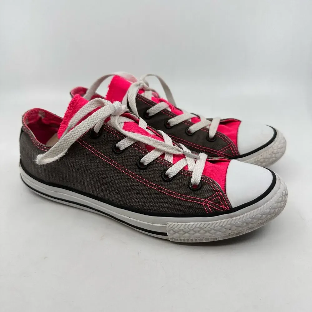 Converse All Star Chuck Taylor Double Tongue Sneakers Junior Girls US 4 UK 3.5